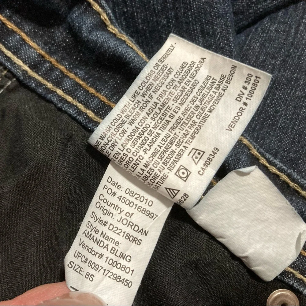 Gloria Vanderbilt women jeans size 8 short - Picture 4 of 10